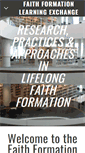 Mobile Screenshot of faithformationlearningexchange.net